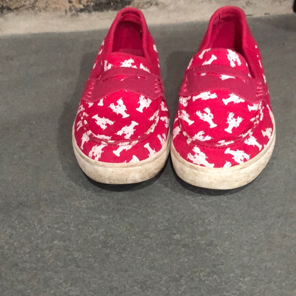 Cole Hann girls boating shoes